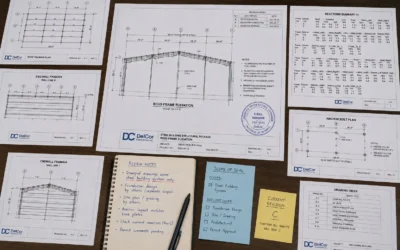 P.Eng Stamped Drawings for Steel Buildings in Canada