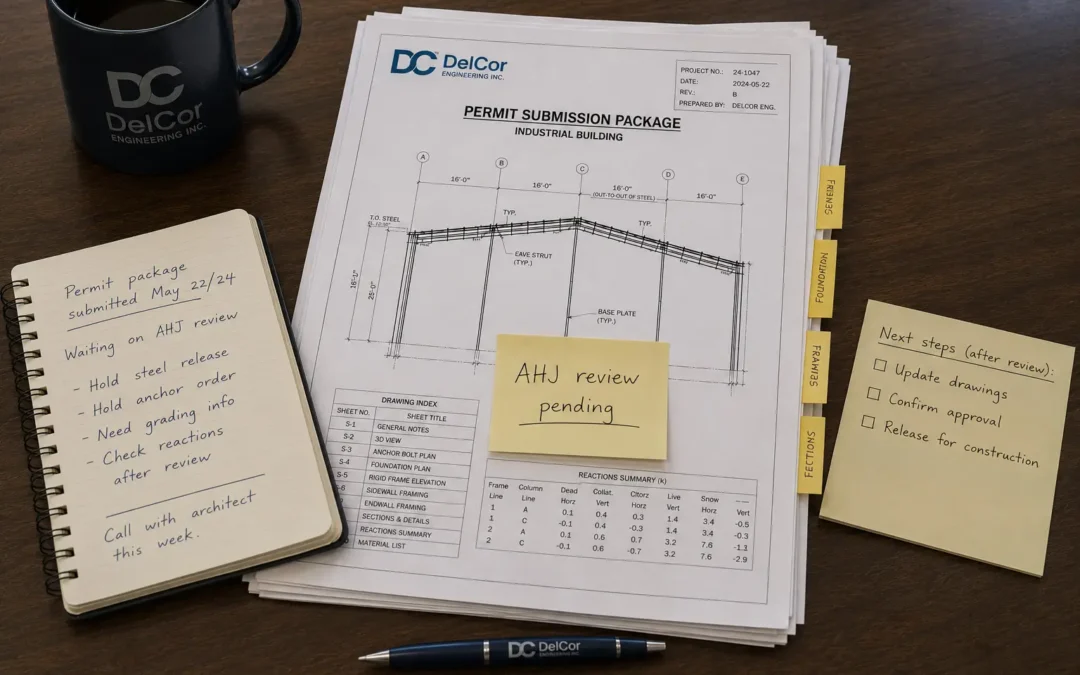 Permit-Ready vs Permit-Approved Steel Building Drawings