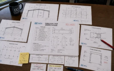 Steel Building Shop Drawing Review