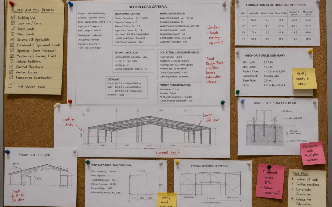 Structural Load Analysis for Steel Buildings